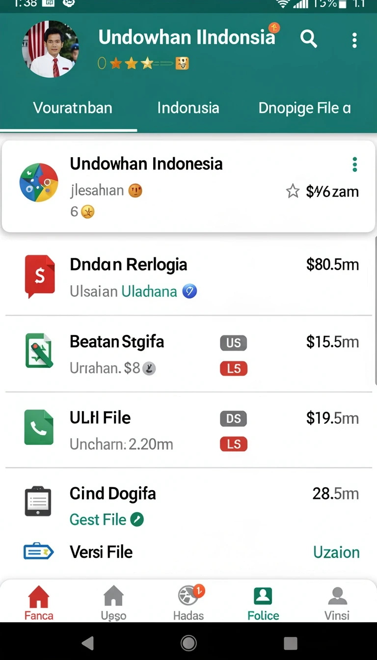 Tampilan utama aplikasi Review Aplikasi kingslot yang intuitif dan efisien.