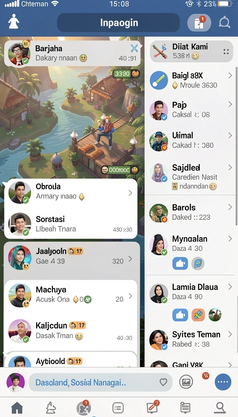 Tampilan utama aplikasi Review Aplikasi jj62 yang intuitif dan efisien.