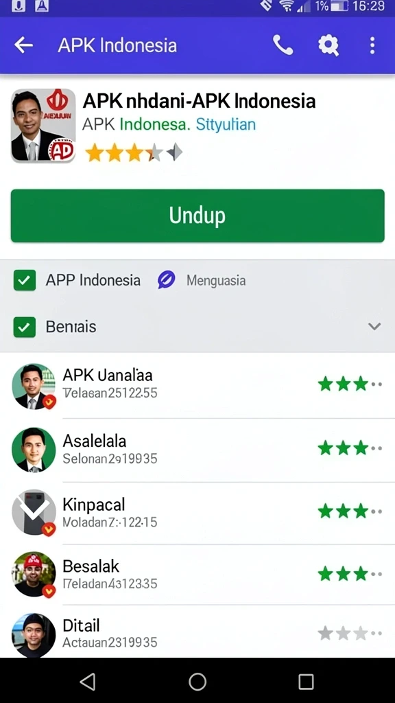 Tampilan utama aplikasi topjitu App APK Terbaru yang intuitif dan efisien.