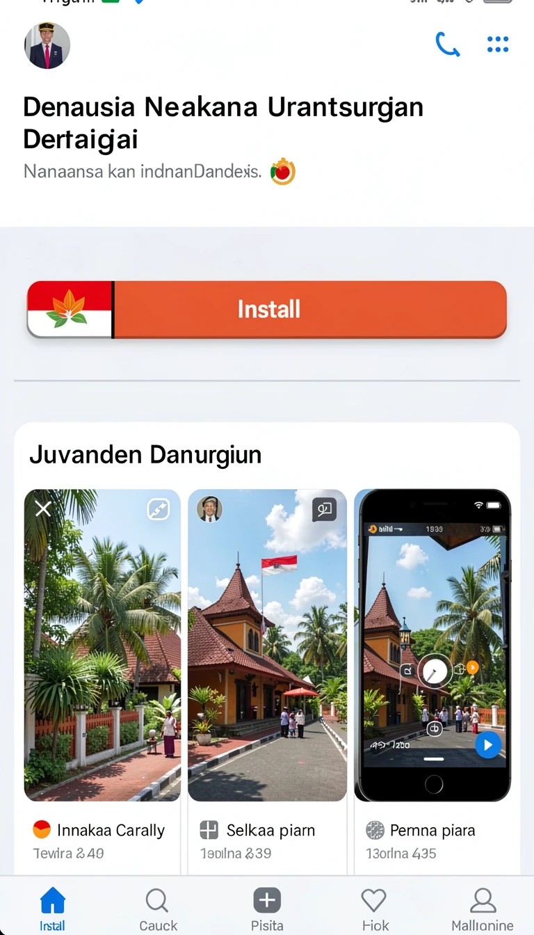 Tampilan utama aplikasi Review Aplikasi piton786 yang intuitif dan efisien.