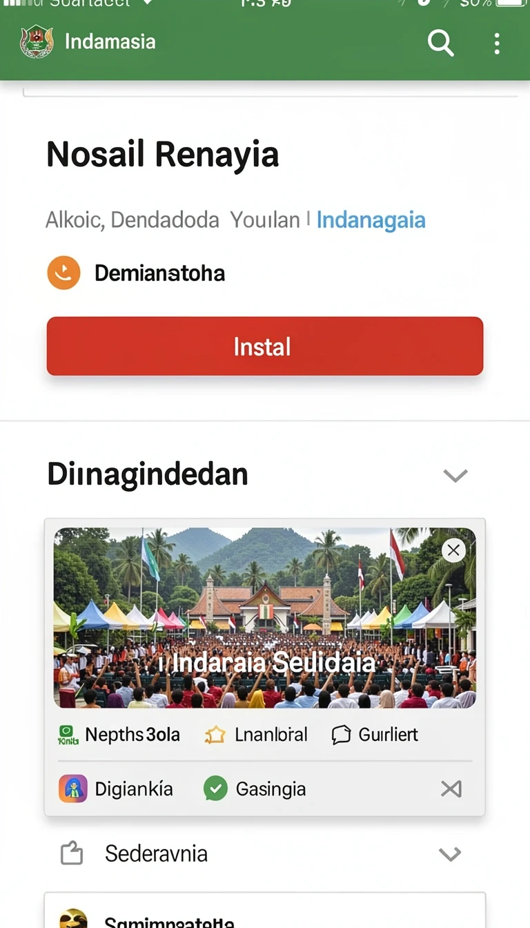 Tampilan utama aplikasi agam66 App APK Terbaru yang intuitif dan efisien.