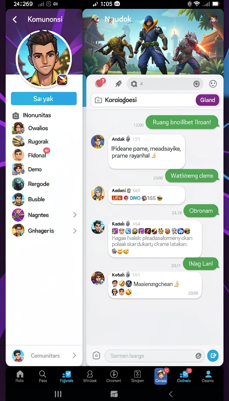 Tampilan utama aplikasi Review Aplikasi sr877 yang intuitif dan efisien.